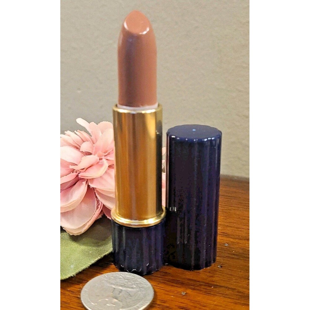 ESTEE LAUDER MYSTERIOUS MOCHA Full Treatment Lipstick SPF 15  # 24 Blue Tube TVL